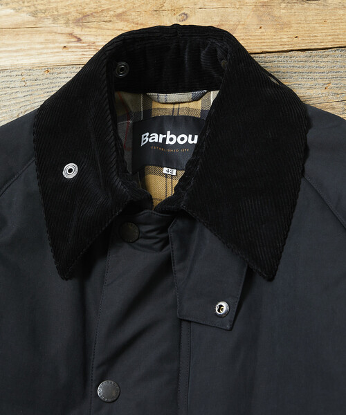 「Barbour」 中綿ブルゾン 40 ブラック メンズ_画像3