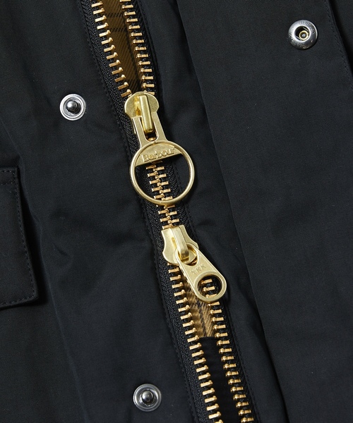 「Barbour」 中綿ブルゾン 40 ブラック メンズ_画像5