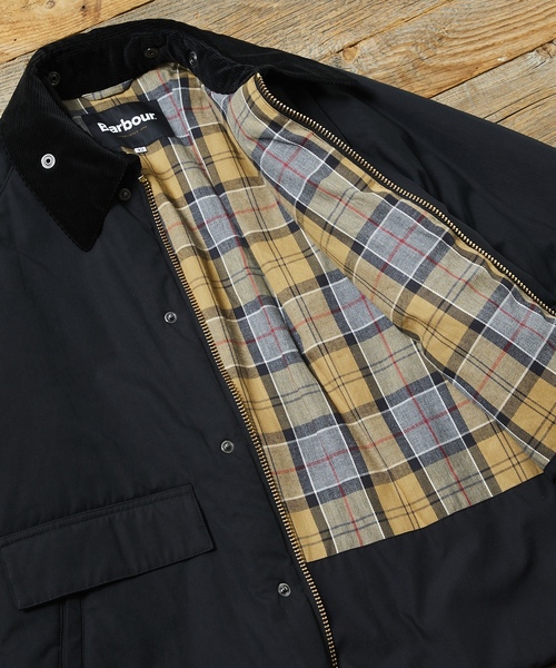 「Barbour」 中綿ブルゾン 40 ブラック メンズ_画像8