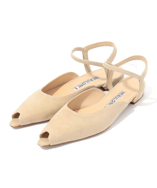 サンダル NEBULONI E.  FLAT MULE フラットサンダル レディースの画像