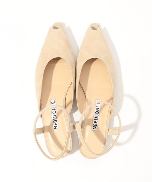 サンダル NEBULONI E.  FLAT MULE フラットサンダル レディースの画像