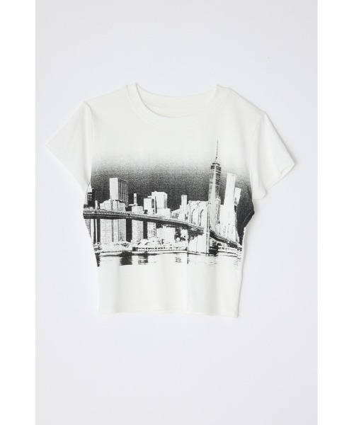 「LAGUA GEM」 半袖Tシャツ FREE ホワイト レディース_画像8