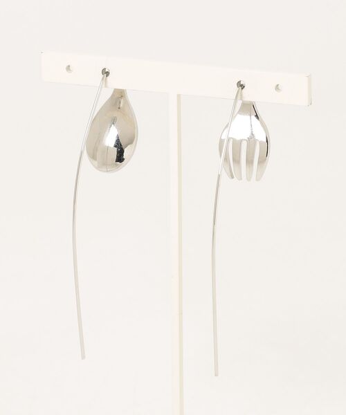 「ear PAPILLONNER」 ピアス(両耳用) FREE シルバー レディース_画像2