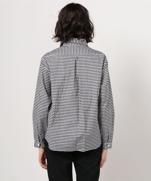 Danton（ダントン） 長袖シャツ 38 ブルー レディース : ZOZOTOWN
