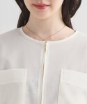 ブルゾン アウター 「洗濯機可」シアーメッシュ...の詳細画像5