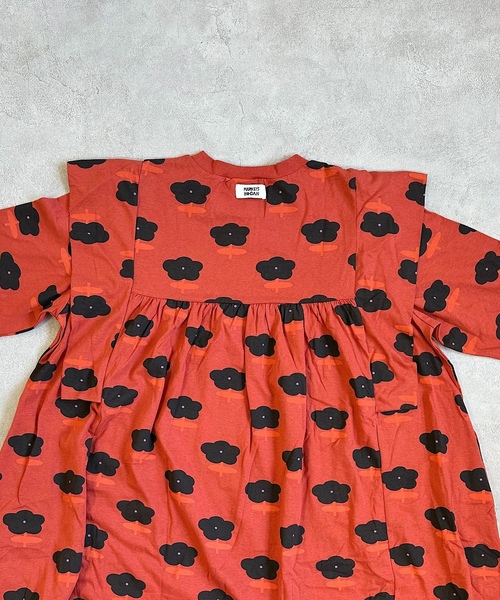 「HOGAN RANCH WEAR」 長袖ワンピース 160cm ブラウン レディース_画像7