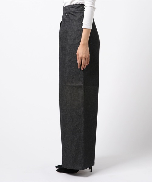 「JOHN LAWRENCE SULLIVAN」 デニムパンツ SMALL ホワイト レディース_画像3