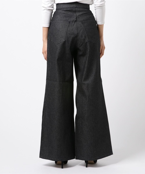 「JOHN LAWRENCE SULLIVAN」 デニムパンツ SMALL ホワイト レディース_画像4