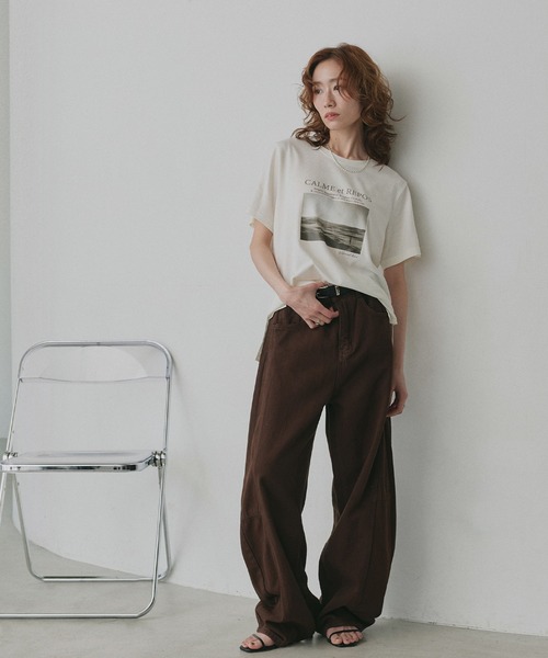 ad thie（アドティエ） tシャツ 半袖 アソート カップ付き フォト
