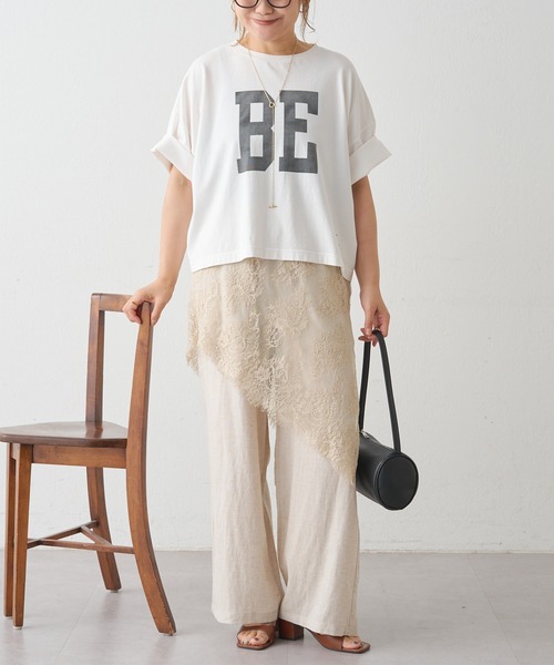 pual ce cin パンツ レースレイヤードパンツ レディース : ZOZOTOWN