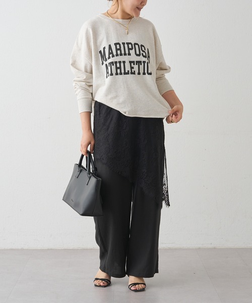 pual ce cin パンツ レースレイヤードパンツ レディース : ZOZOTOWN