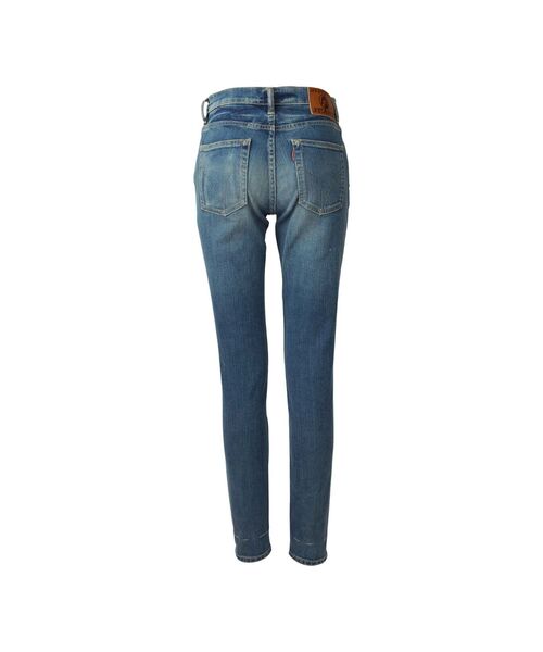 「HYSTERIC GLAMOUR」 スキニーデニムパンツ 28inch インディゴブルー レディース_画像3
