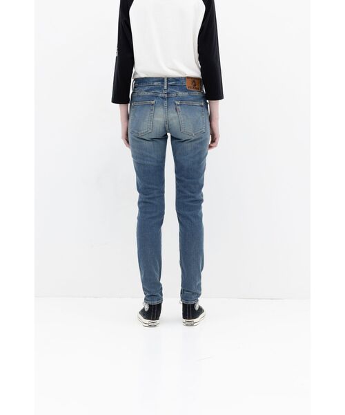 「HYSTERIC GLAMOUR」 スキニーデニムパンツ 28inch インディゴブルー レディース_画像8