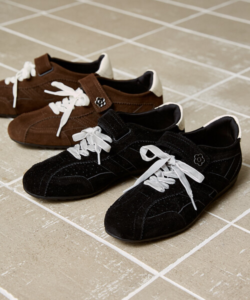 マリークヮント 未開封 スニーカー 黒 M MARY QUANT（マリークヮント） スニーカー マリークワント mary quant