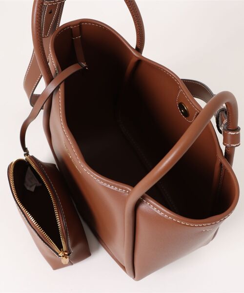 「CHARLES & KEITH」 2WAYバッグ M ブラック レディース_画像3