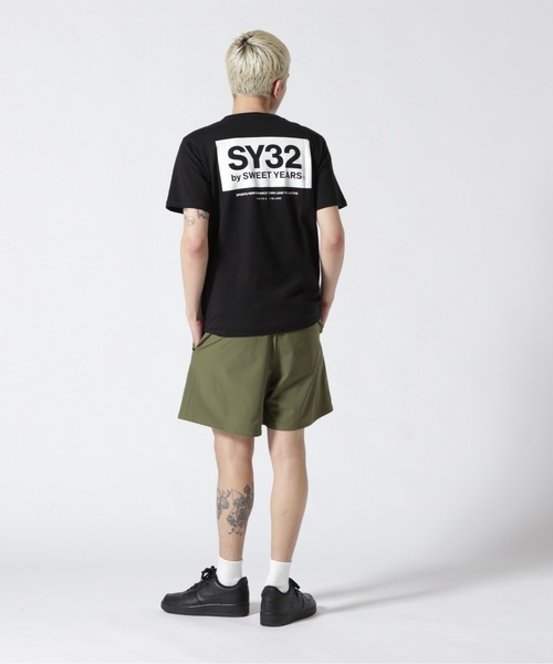 「SY32 by SWEET YEARS」 半袖Tシャツ M ホワイト メンズ_画像2