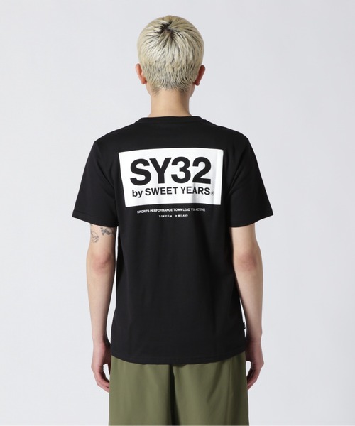 「SY32 by SWEET YEARS」 半袖Tシャツ M ホワイト メンズ_画像5