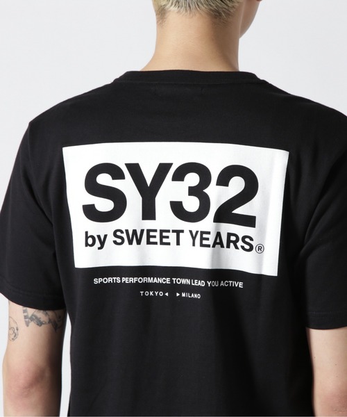 「SY32 by SWEET YEARS」 半袖Tシャツ M ホワイト メンズ_画像9