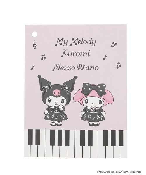 mezzo piano ショルダー ショルダーバッグ 「マイメロディ/クロミ