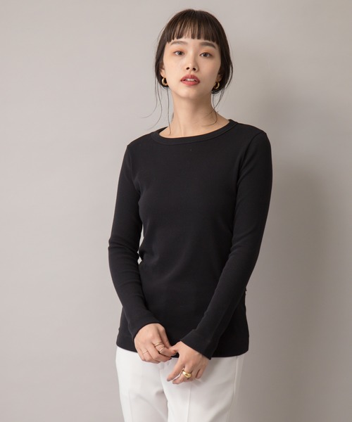 tシャツ 「Liyoca」ドライスムースロングTシャツ レディース