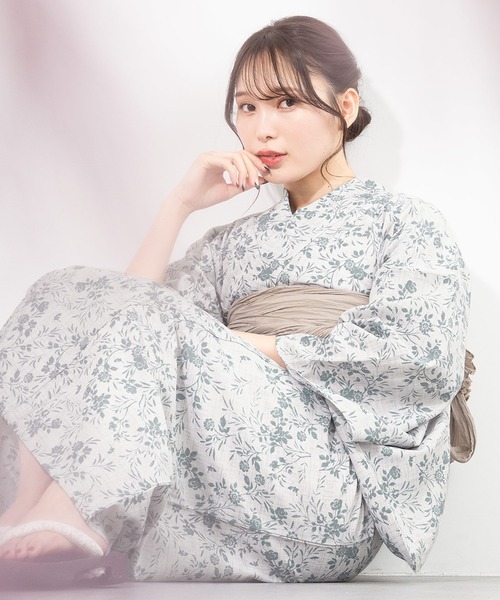 SOUBIEN（創美苑） 浴衣 選べるレディース浴衣2点セット （浴衣＋帯