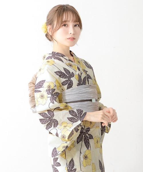 美品　SOUBIEN レディース浴衣2点セット SOUBIEN（創美苑） 浴衣 選べるレディース浴衣2点セット （浴衣＋帯