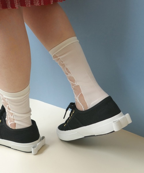 SUPERGA スニーカー SUPERGA×LOVE BY e.m.バックリボン