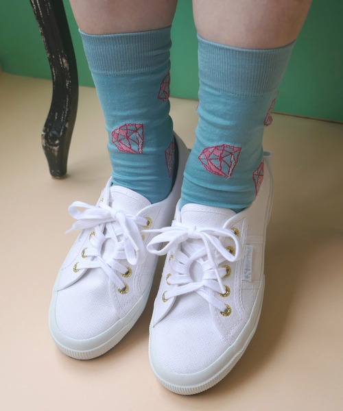 SUPERGA スニーカー SUPERGA×LOVE BY e.m.バックリボン