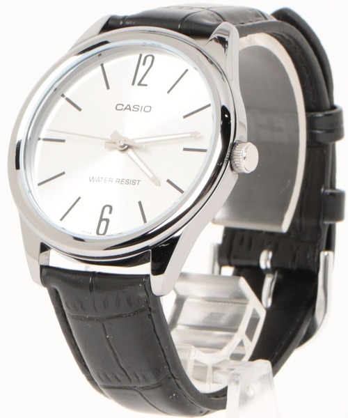 腕時計 CASIO カシオ/ ベーシックアナログ 日本製クォーツ レザーバンド 日常生活防水 //// MTP レザーシリーズ メンズ レディースの画像