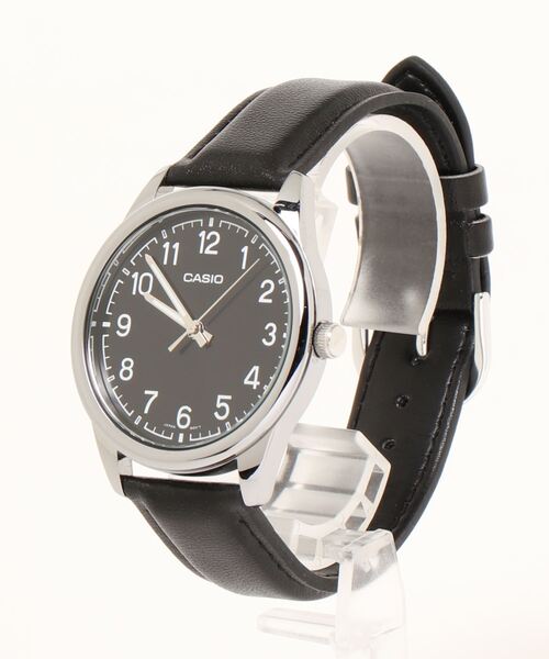 腕時計 CASIO カシオ/ ベーシックアナログ 日本製クォーツ レザーバンド 日常生活防水 //// MTP レザーシリーズ メンズ レディースの画像