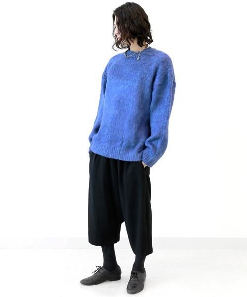 BOGEN ニット　セーター　M ネイビー×クリーム BOGEN ニット セーター M ネイビー×クリーム