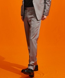 UNITEDTOKYO ウールサテンタイトフィットジャケット、スラックス ウールサテンタイトフィットジャケット(4 GREY): : メンズ
