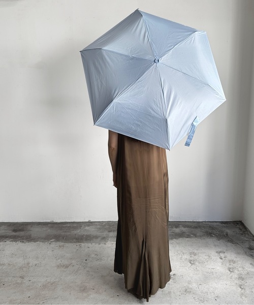 COMMON WARE（コモンウェアー） 折りたたみ傘 NT:55cm無地カラビナ