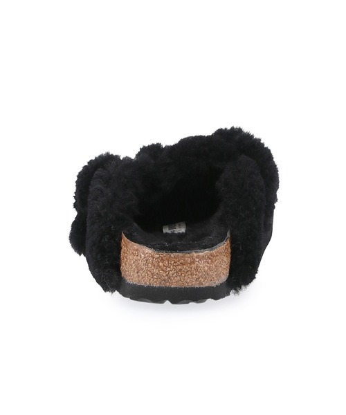 BIRKENSTOCK teddy サンダル Arizona Big Buckle Shearling Shearling in Color Teddy Eggshell
