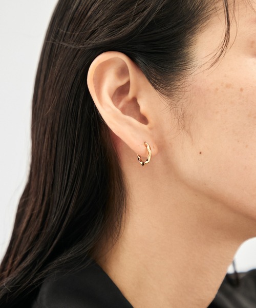 Jouete（ジュエッテ） ピアス フープピアス ツイスト レディース