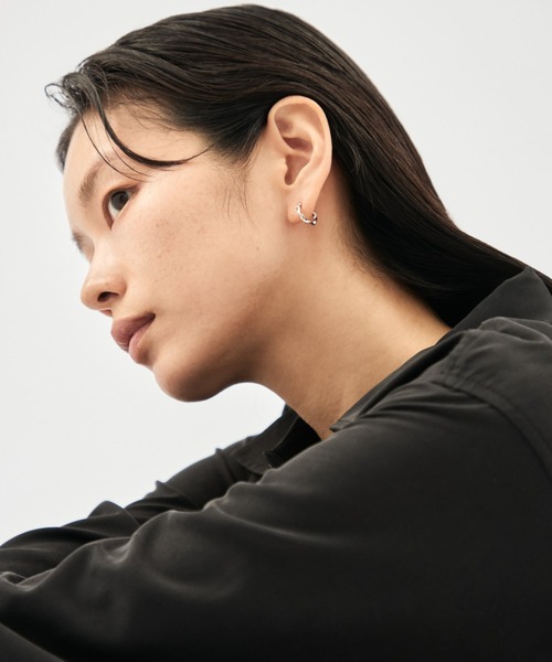 Jouete（ジュエッテ） フープ ピアス フープピアス ツイスト