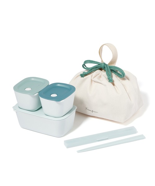 Francfranc（フランフラン） キッチン ランチボックス コンプリート5点