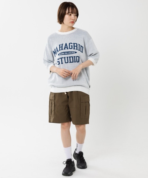 MAHAGRID ニット セーター 「mahagrid/マハグリッド」COLLEGE