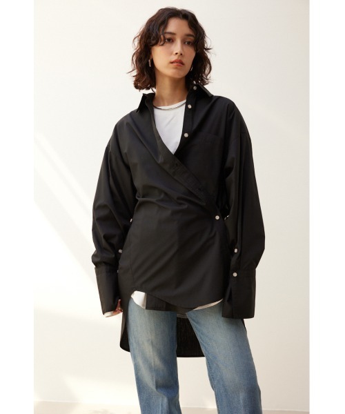 （美品）crie conforto デニムシャツ　フリーサイズ crie conforto（クリーコンフォルト）】大人のDenim Style 2025