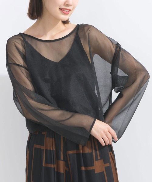 tシャツ シアープルオーバー レディース