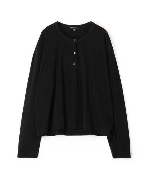 tシャツ クリーンフィニッシュジャージー ヘンリーネックプルオーバー WCFJ3804 レディース