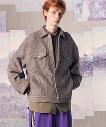 【完売品】【メゾンスペシャル】Lyocell Twill 3rd Jacket SALE】Lyocell Twill Chambray Prime-Over 3rd Jacket