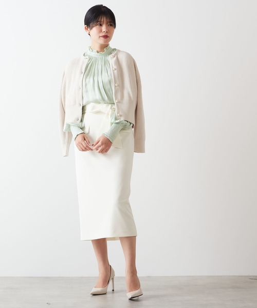 スカート バイカラータイトスカート レディース : 78045320 : ZOZOTOWN  