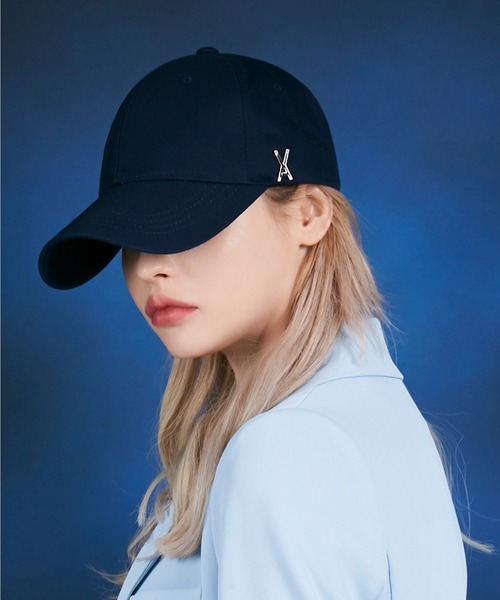 キャップ 帽子 「VARZAR/バザール」Stud logo over fit ball cap/スタッド ロゴ オーバーフィット ボール キャップ | VARZAR | 04