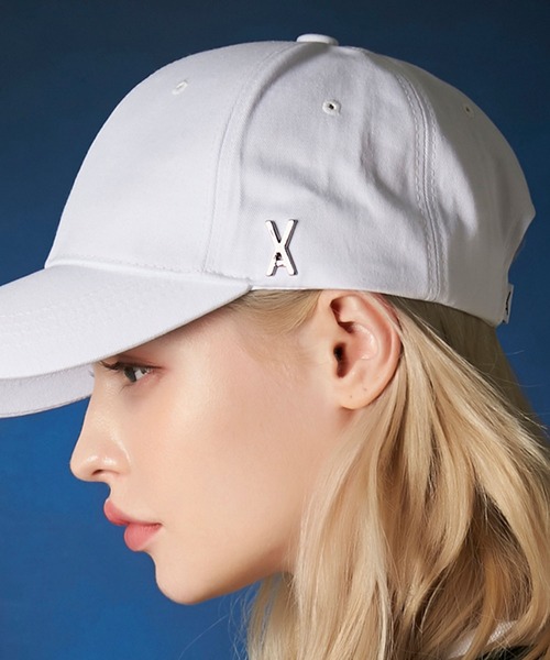 キャップ 帽子 「VARZAR/バザール」Stud logo over fit ball cap/スタッド ロゴ オーバーフィット ボール キャップ | VARZAR | 18