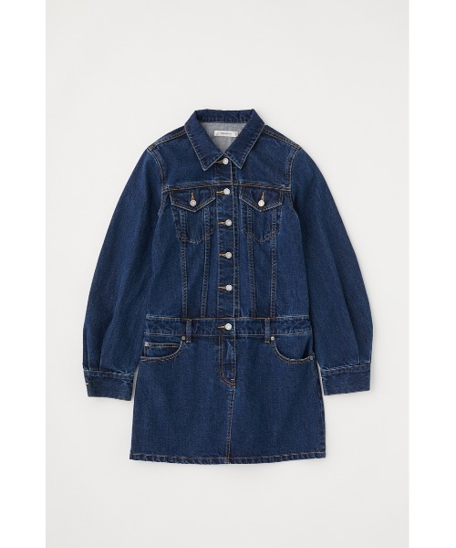 MOUSSY（マウジー） ワンピース LOW WAIST DENIM MINI ドレス 