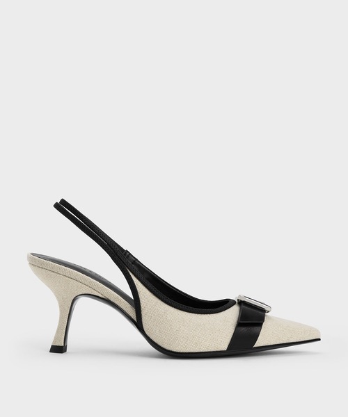 CHARLES ＆ KEITH（チャールズ&キース） パンプス バックル ポイン