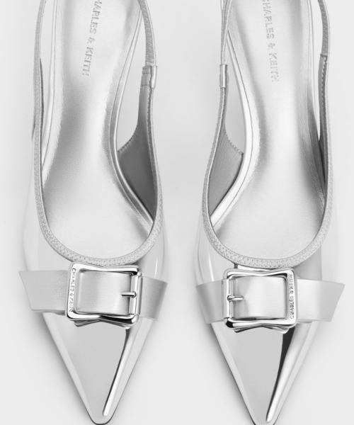 CHARLES ＆ KEITH（チャールズ&キース） パンプス バックル ポイン