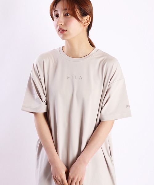 FILA ワンピース セール】＜FILA/フィラ＞カノコAラインフレアポロスキッパー
