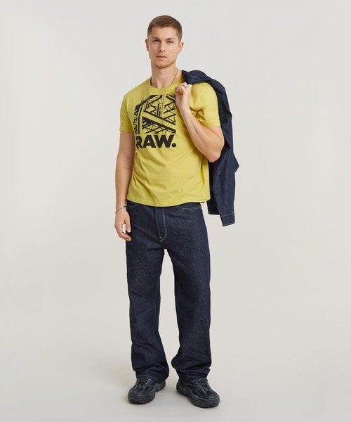 G-STAR RAW tシャツ RAW. CONSTRUCTION T-SHIRT/グラフィック